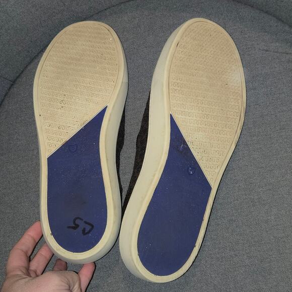 Rothy's Slip on Sneaker Espresso Spot sz 9 - Picture 3 of 9